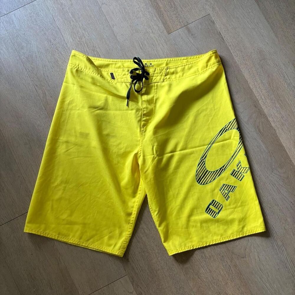 Oakley Men's Yellow Swimsuit-one-piece